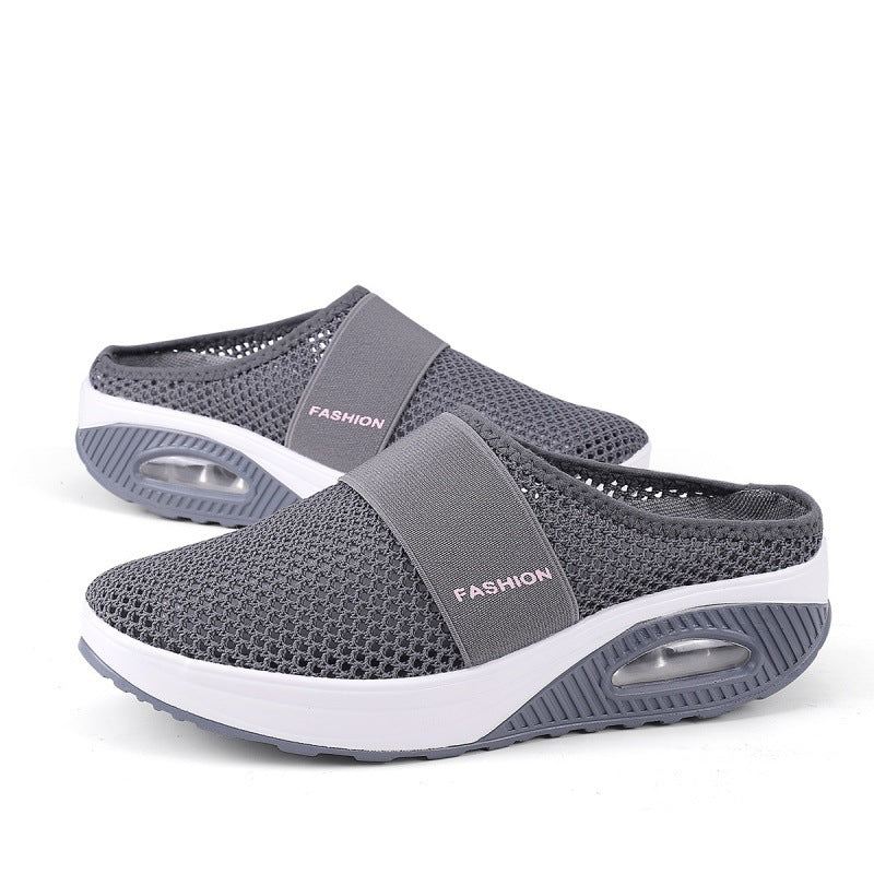 Damen Atmungsaktive Clogs mit dämpfender Sohle und flexibler Passform EB