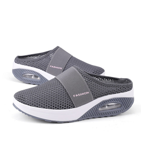 Damen Atmungsaktive Clogs mit dämpfender Sohle und flexibler Passform EB