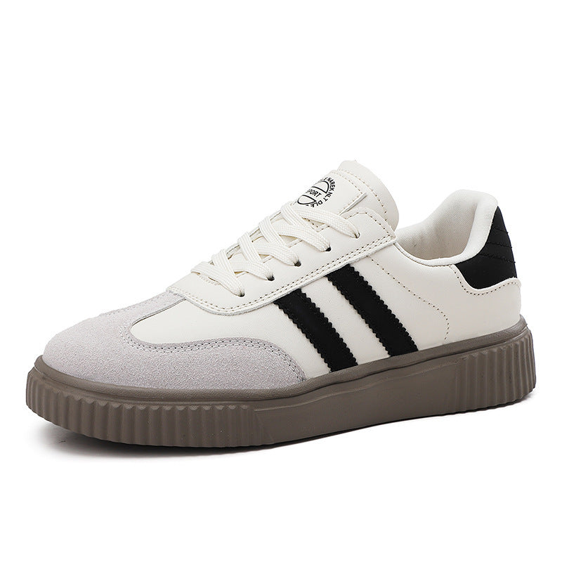 Damen Sportliche Sneakers mit Retro-Inspiration und griffiger Sohle EB