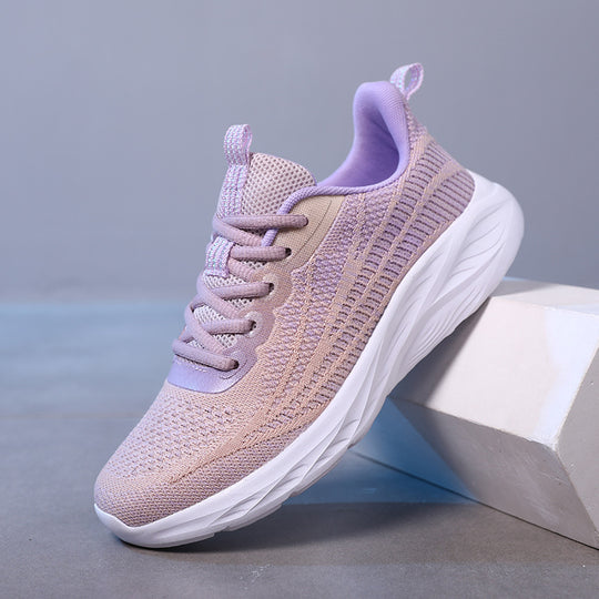 Damen Sportliche Freizeitschuhe mit atmungsaktiver Oberflächenstruktur und weicher Dämpfung EB