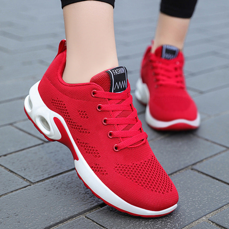 Damen Sportliche Luftdurchlässige Fitness Sneakers EB