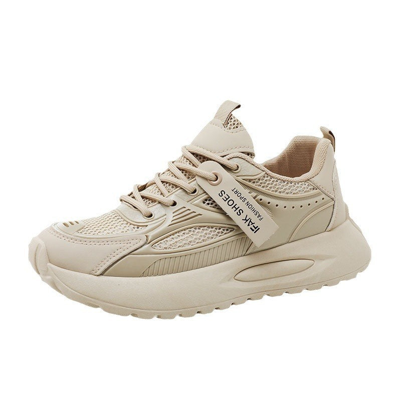 Damen Sportliche Sneakers mit dämpfender Sohle und atmungsaktiver Obermaterialstruktur EB
