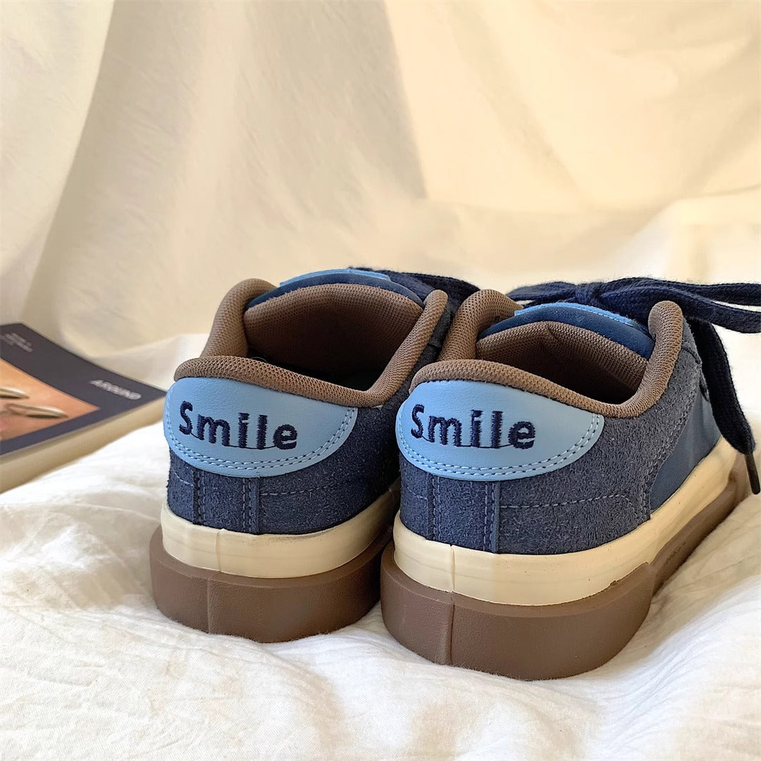 Damen Freizeit Sneakers mit gepolsterter Sohle und weichem Obermaterial EB