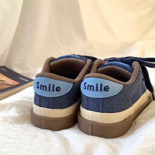 Damen Freizeit Sneakers mit gepolsterter Sohle und weichem Obermaterial EB