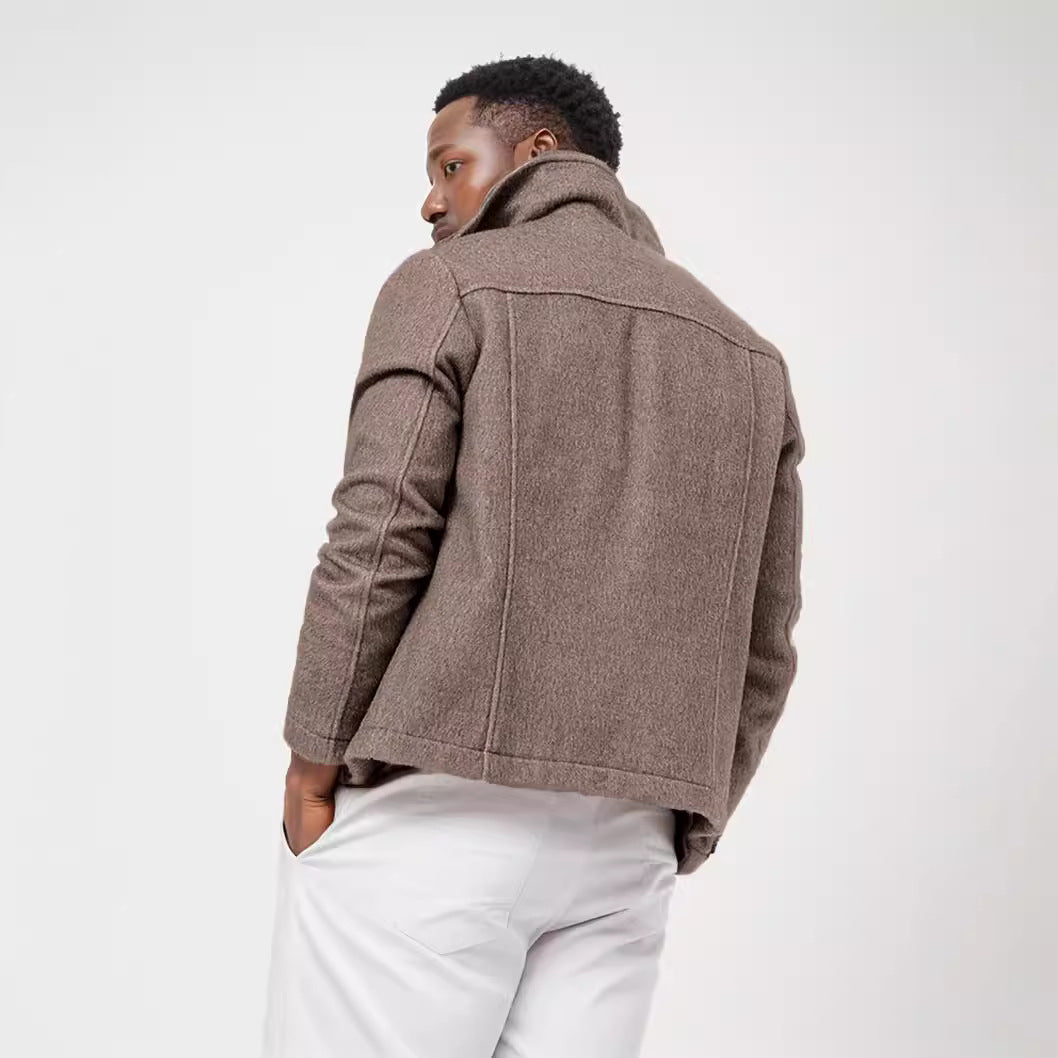 Herren Übergangsjacke im modernen Denim-Stil EB