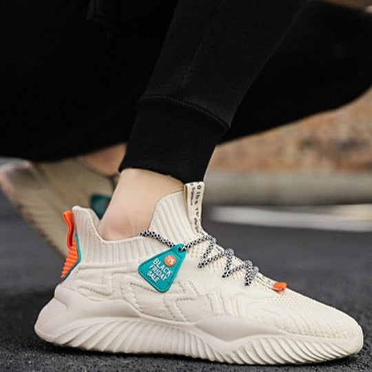 Damen Elastische Freizeitsneaker mit innovativer Strickoberfläche EB