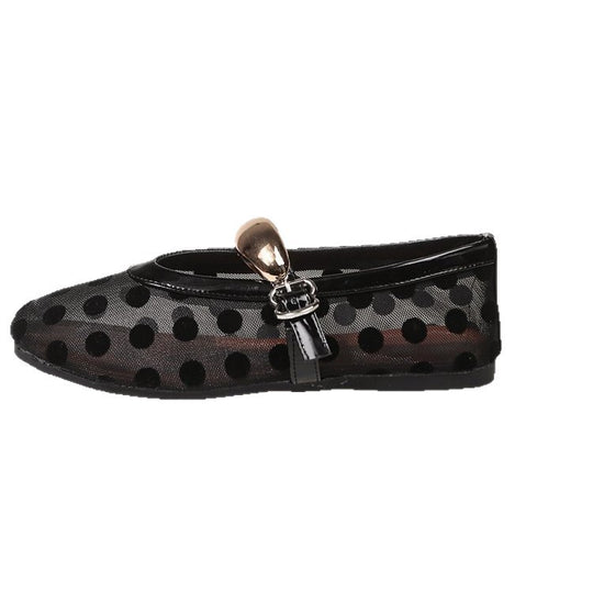 Damen Ballerinas mit eleganter Schleifenverzierung und atmungsaktivem Obermaterial EB