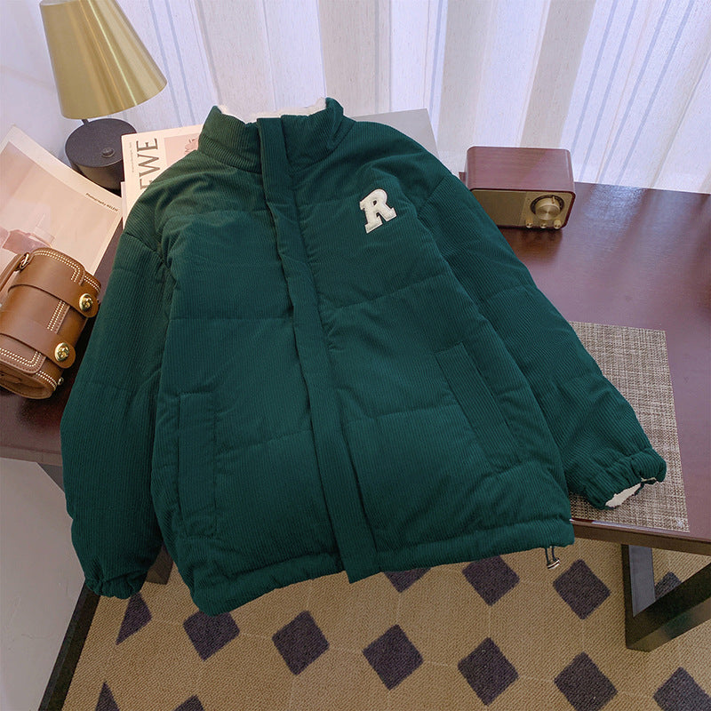 Damen Wattierte Freizeitjacke mit luxuriösem Stehkragen und praktischen Taschen EB