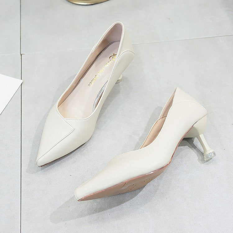 Damen Spitzen Pumps mit eleganter Silhouette EB