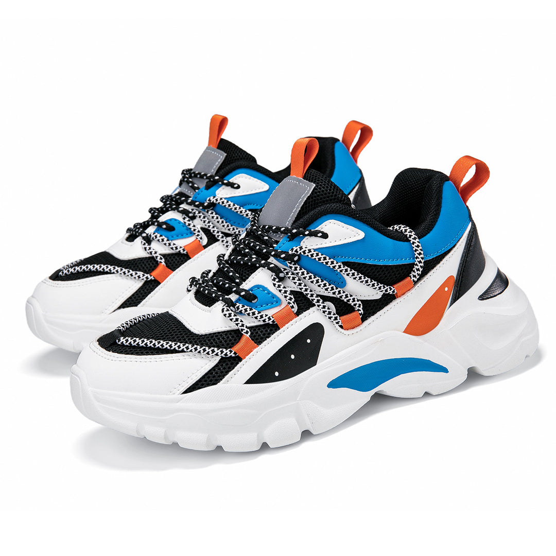 Damen Sportliche Sneakers mit atmungsaktivem Mesh und innovativem Schnürsystem EB