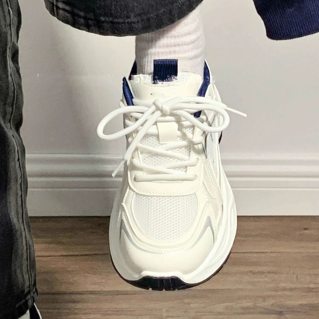 Damen modische Sportschuhe mit dämpfender Sohle und atmungsaktivem Obermaterial EB