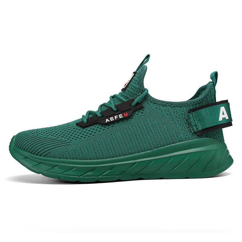 Damen Sportliche Strick-Laufschuhe mit elastischem Obermaterial EB