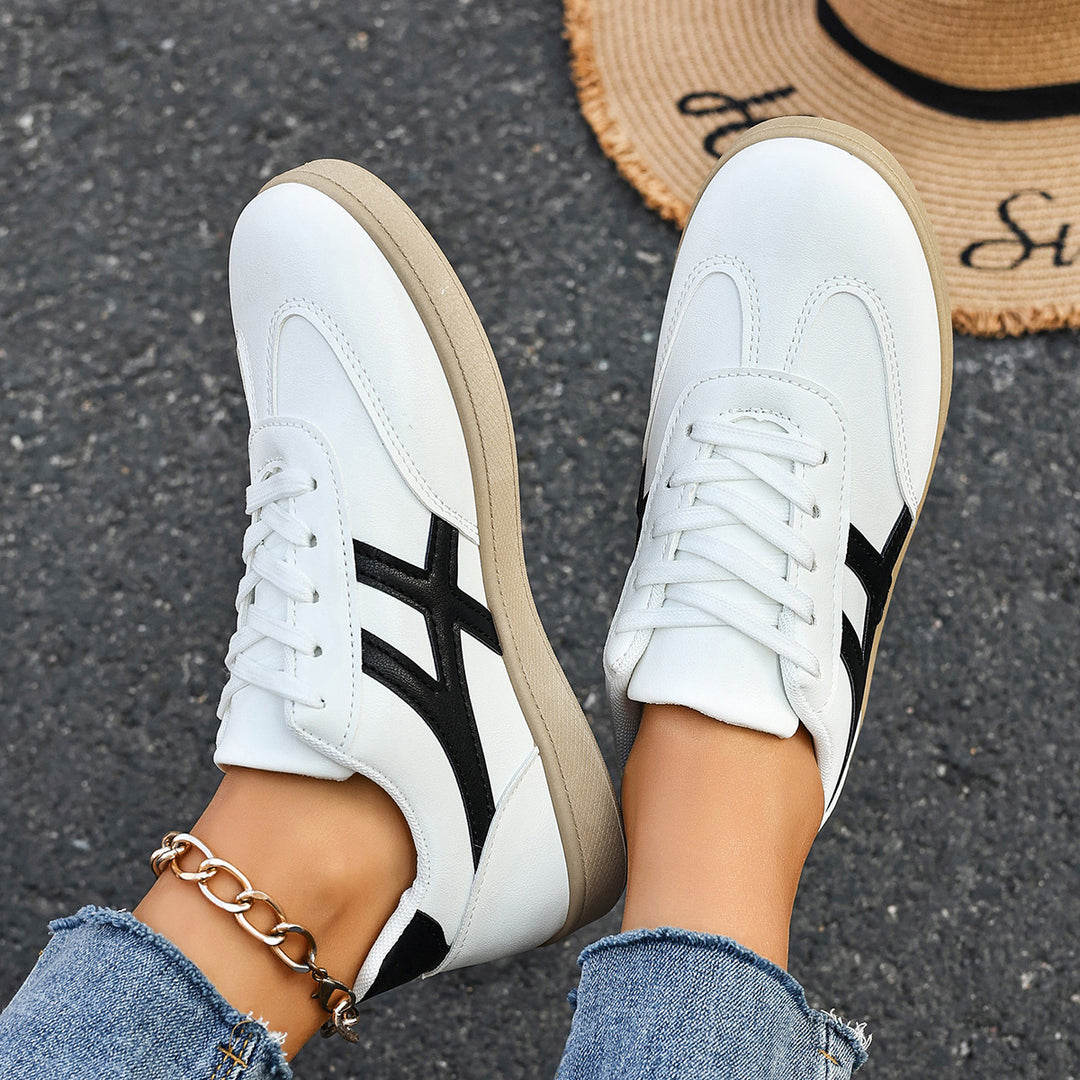 Damen Komfortable Sneaker mit modischem Design EB