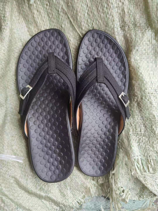 Damen Ergonomische Zehentrenner-Sandalen EB