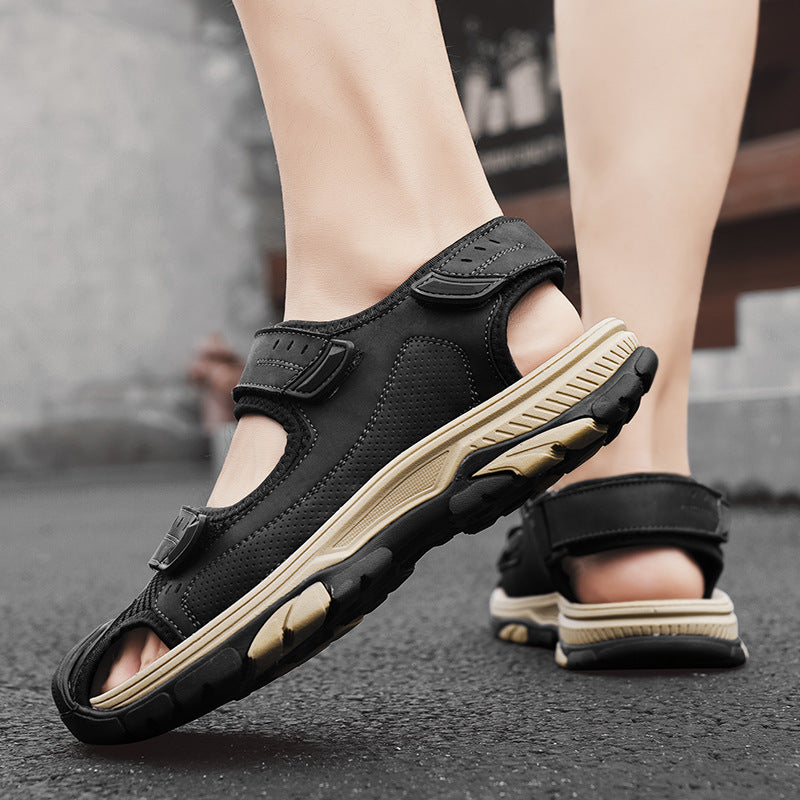 Damen Sportliche Freizeitsandalen mit verstellbaren Riemen und rutschfester Sohle EB