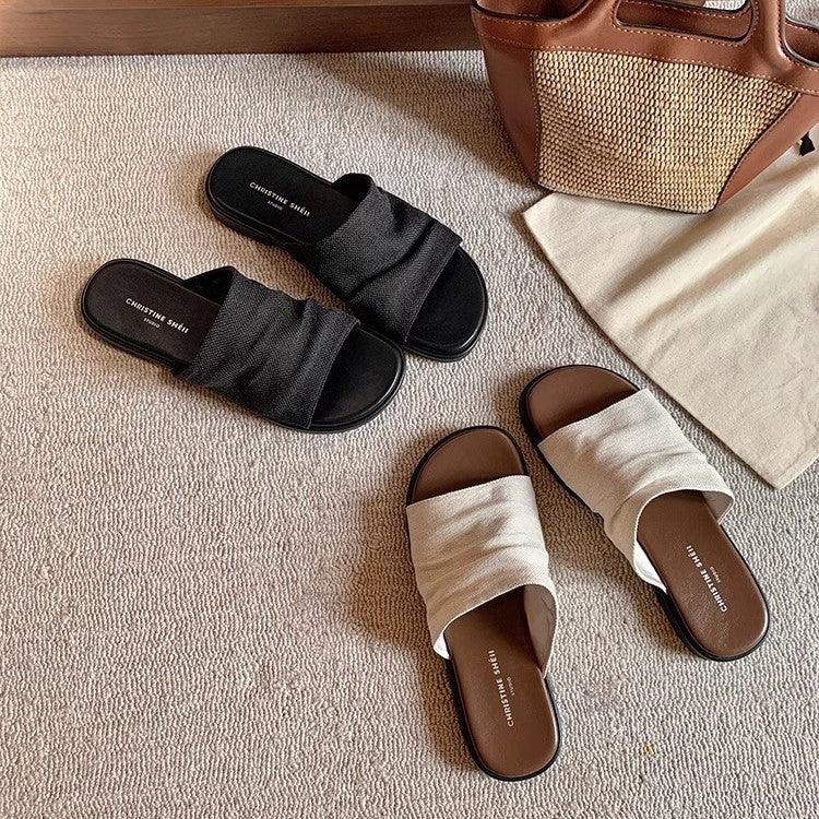 Damen Komfortable Freizeitsandalen mit breitem Fußbett und vielseitigem Design EB