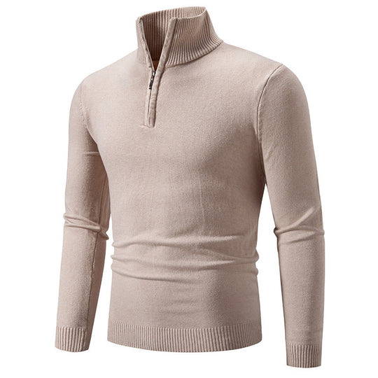 Herren Stehkragen Pullover EB