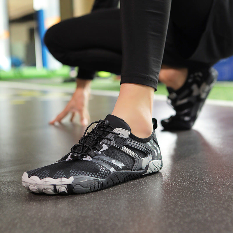 Damen Sportliche Wassersportschuhe mit elastischer Schnürung EB