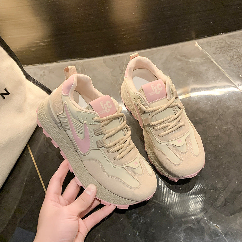 Damen Sportliche Sneakers mit Komfortsohle und atmungsaktivem Obermaterial EB