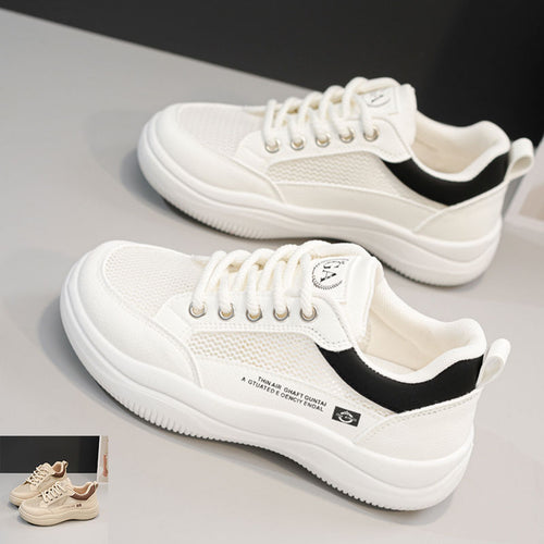 Damen Sportliche Sneakers mit atmungsaktiver Mesh-Oberfläche und bequemer Dämpfung EB