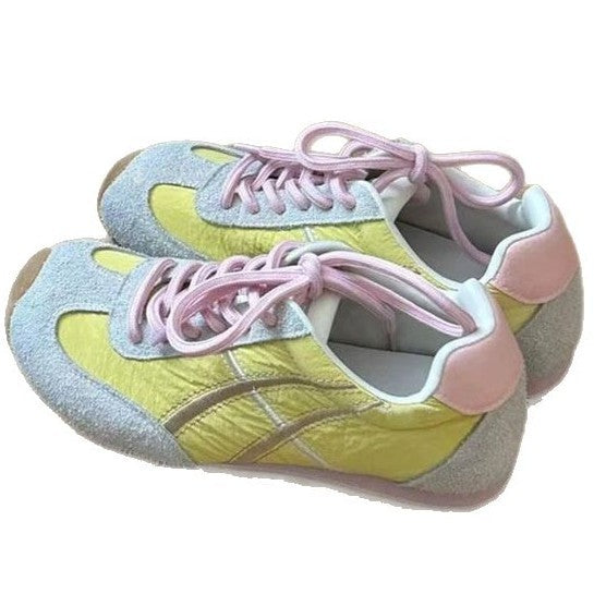Damen Sportliche Sneakers mit atmungsaktivem Obermaterial und bequemem Fußbett EB