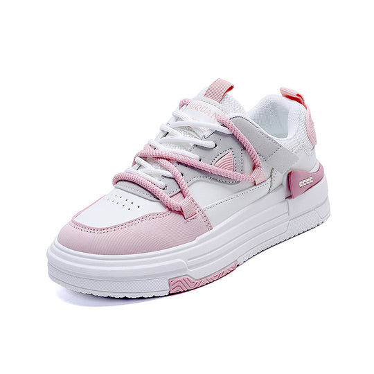 Damen modische Sneaker mit innovativem Schnürsystem und atmungsaktiver Obermaterialstruktur EB