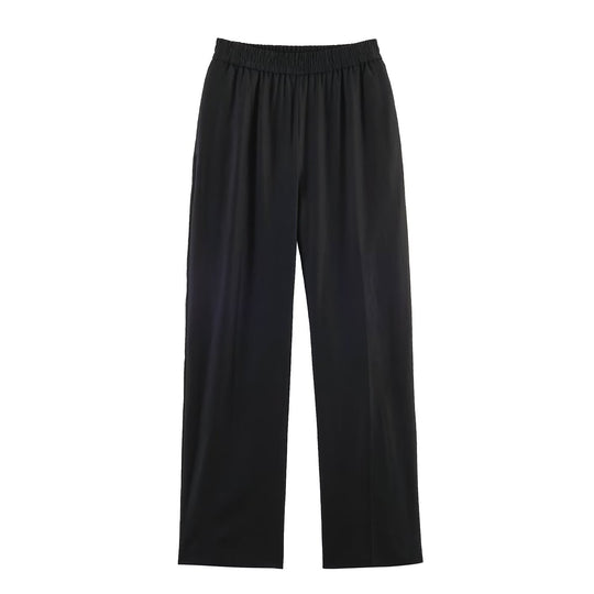 Damen elegante lockere Culotte mit elastischem Bund EB