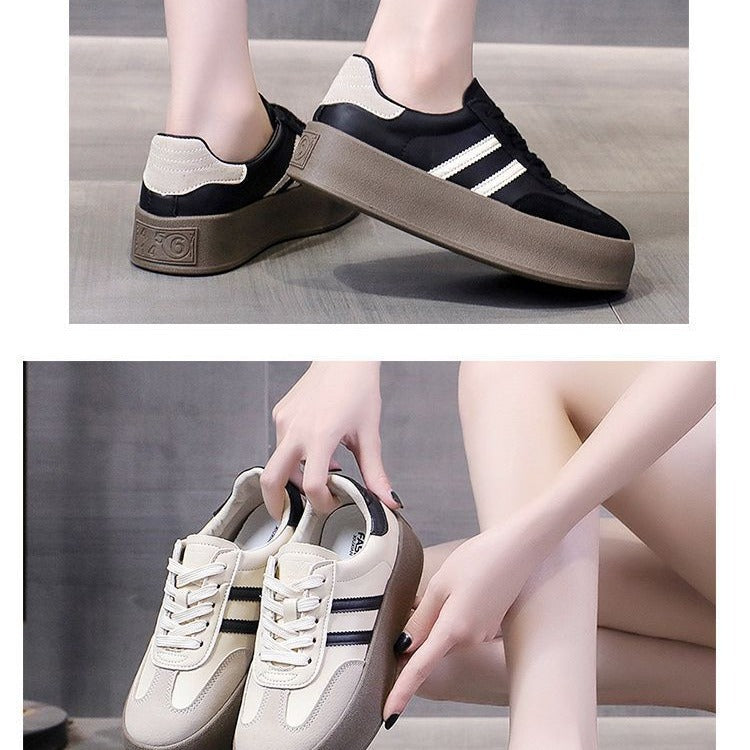 Damen Sportliche Sneakers mit gepolsterter Sohle und strapazierfähigem Design EB