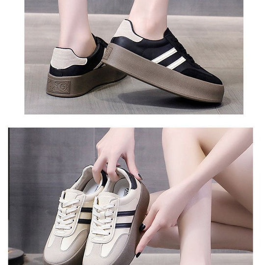Damen Sportliche Sneakers mit gepolsterter Sohle und strapazierfähigem Design EB
