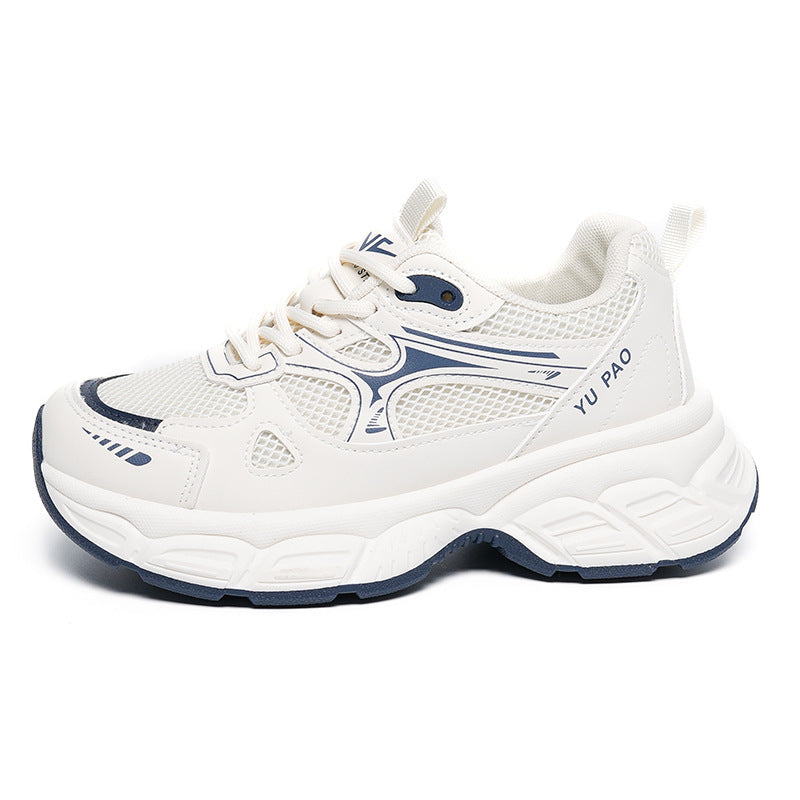 Damen Sportliche Laufschuhe mit atmungsaktivem Mesh-Obermaterial und stoßdämpfender Sohle EB