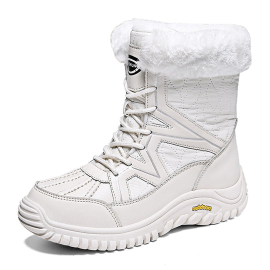 Damen Winterboots mit isolierender Polsterung und rutschfester Sohle EB