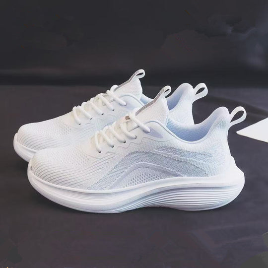 Damen Atmungsaktive Laufsneaker mit flexibler Sohle und dämpfendem Fußbett EB