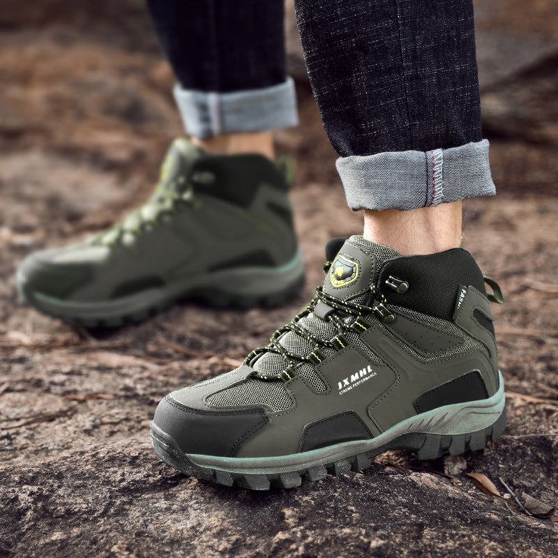Damen Wanderstiefel mit robustem Profil und atmungsaktiver Mesh-Oberfläche EB