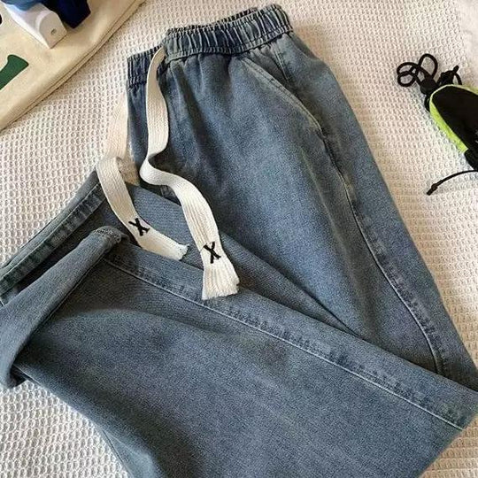 Herren lässige Sweatpants mit verstellbarem Bund und seitlichen Eingrifftaschen EB