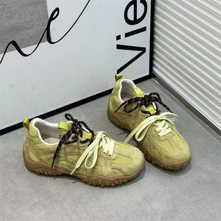 Damen Atmungsaktive Laufschuhe mit flexiblem Sohlenprofil und modischem Design EB