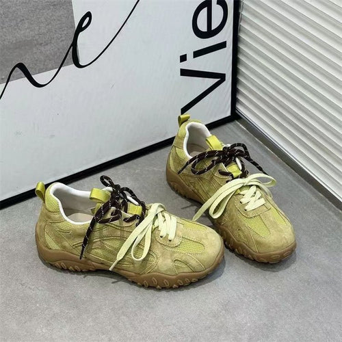 Damen Atmungsaktive Laufschuhe mit flexiblem Sohlenprofil und modischem Design EB