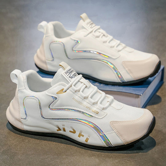 Damen Sportliche Mode-Sneakers mit innovativem Design und rutschfester Sohle EB