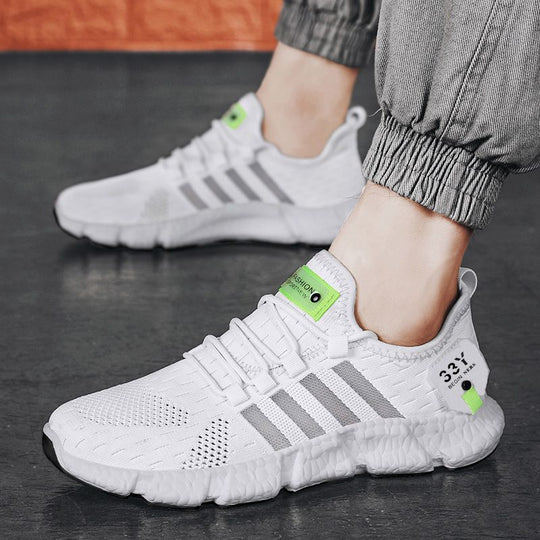 Damen Leichtgewichtige und atmungsaktive Lauf-Sneaker mit flexiblem Obermaterial EB