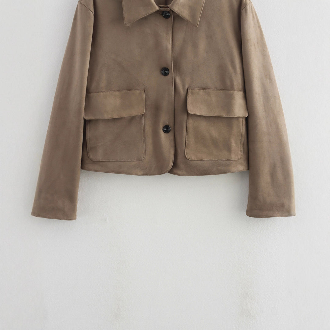 Damen trendige Synthetikjacke EB