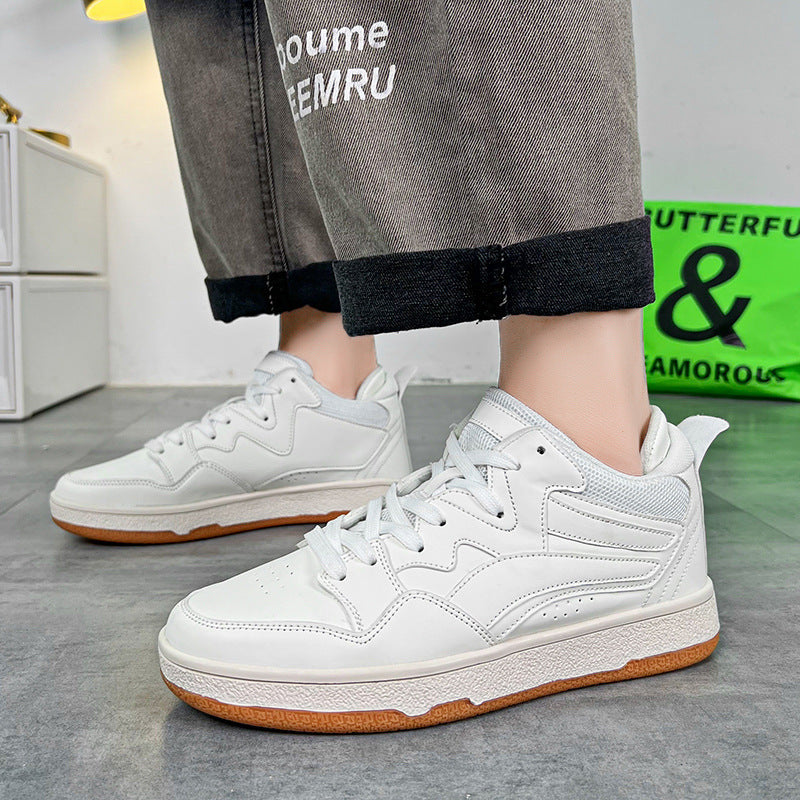 Damen sportive High-Top Sneakers mit floralem Design und rutschfester Sohle EB