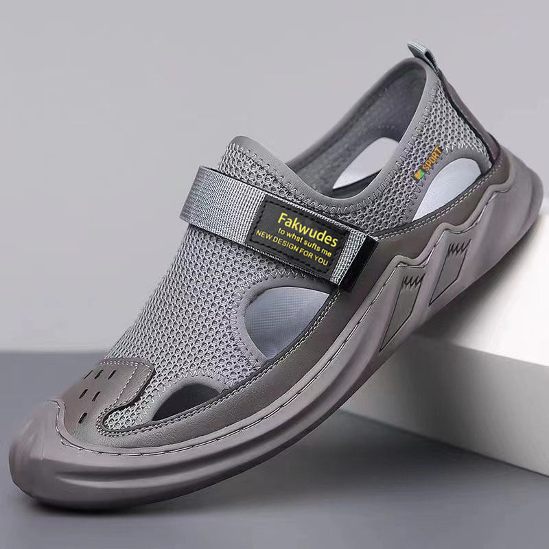 Damen Sportliche Sandalen mit anatomisch geformtem Fußbett und rutschfester Sohle EB