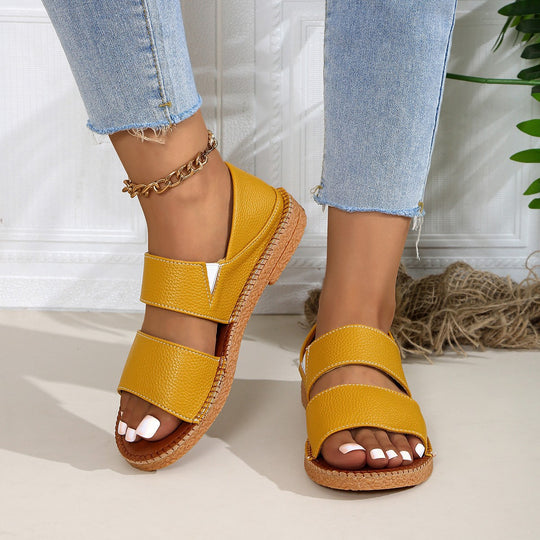 Damen komfortable und stylische Riemchen-Sandalen EB