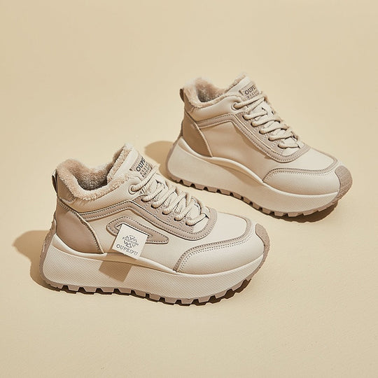 Damen Sneaker mit warmem Futter und rutschfester Sohle EB
