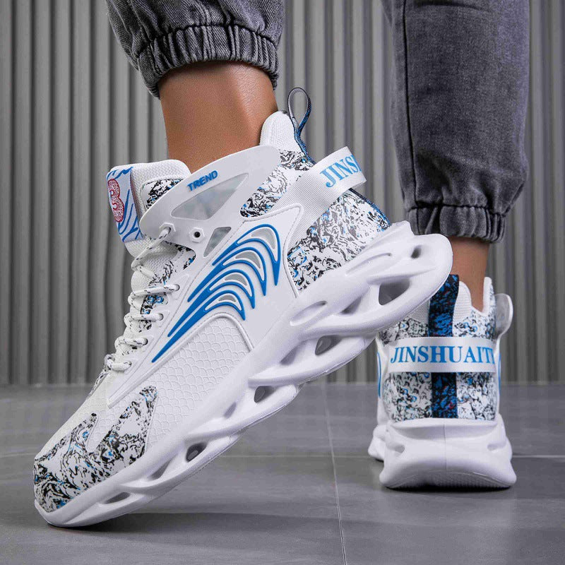 Damen Sportliche High-Top Sneakers mit innovativem Dämpfungssystem und stylishem Design EB
