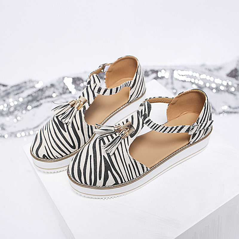 Damen Stilvolle Slip-On Sandalen EB