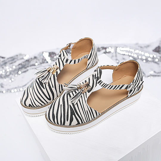 Damen Stilvolle Slip-On Sandalen EB