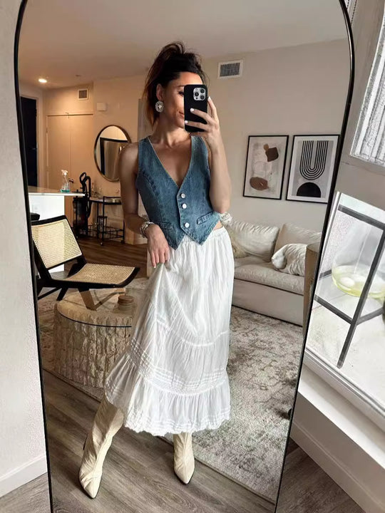 Damen Jeansweste EB