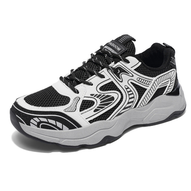 Damen Sportliche Mesh-Sneaker mit atmungsaktiver Struktur und gepolsterter Sohle EB