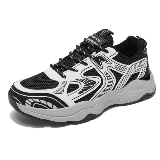 Damen Sportliche Mesh-Sneaker mit atmungsaktiver Struktur und gepolsterter Sohle EB