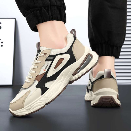 Damen Sportliche Sneakers mit atmungsaktiver Mesh-Oberfläche und dämpfender Laufsohle EB